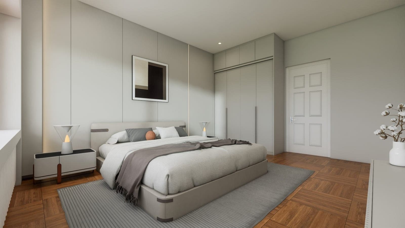 Schlafzimmer – Visualisierung