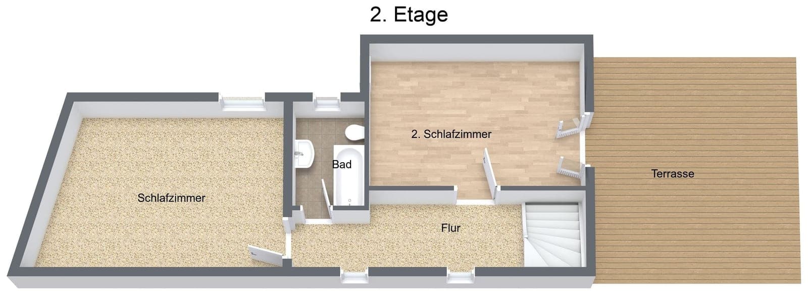 Grundriss – 3D-Ansicht