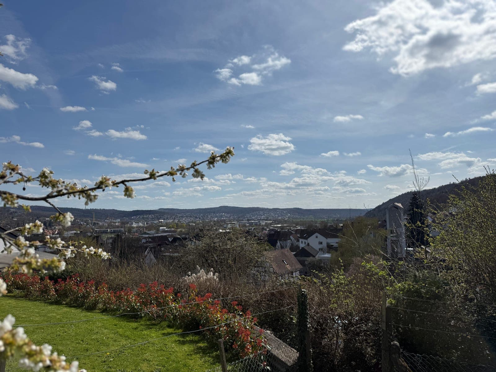 Die Lage – Blick über Marburg