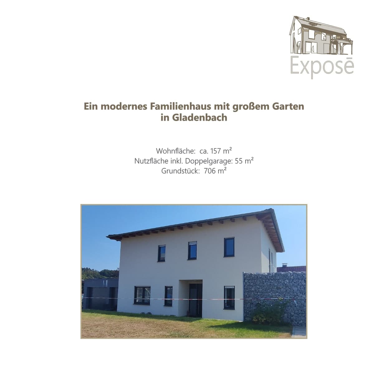 Modernes Familienhaus mit großem Garten in Gladenbach