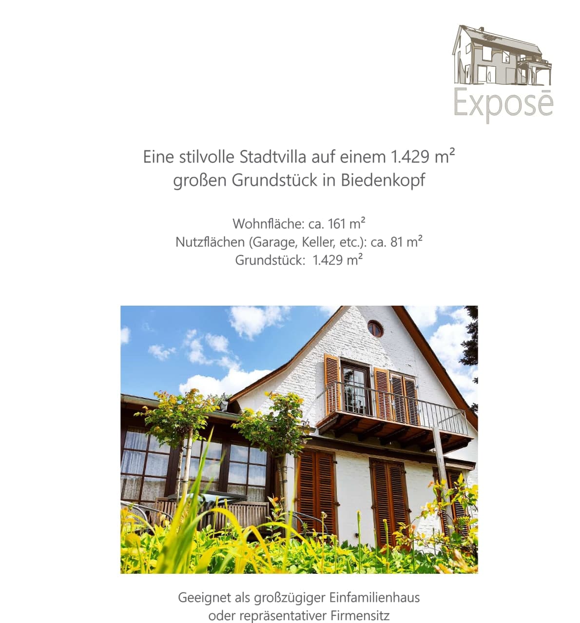 Stilvolle Stadtvilla in Biedenkopf